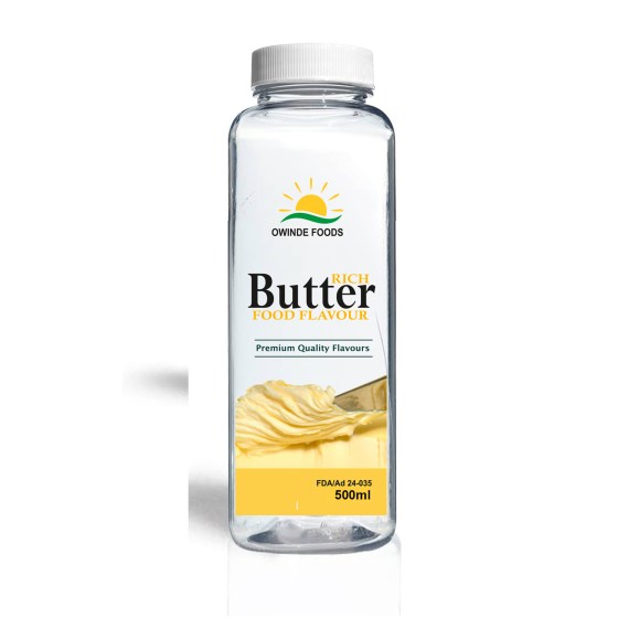 Rich Butter Food Flavour - 500ml